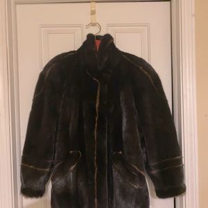Women’s Vintage fur/leather jacket